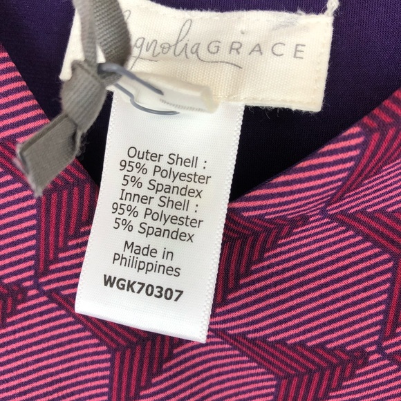 NWT Magnolia Grace Reversible Dress Pink Purple S - Picture 9 of 10